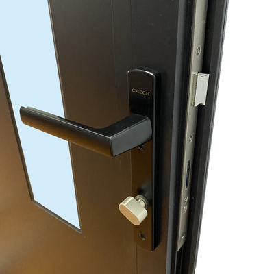 Porte à coffrage à ouverture latérale Porte simple avec plaque d'aluminium 5 mm 9A 5 mm verre