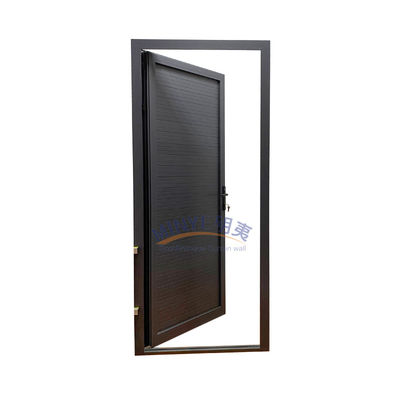 Porte à toit en aluminium de conception moderne pour applications extérieures