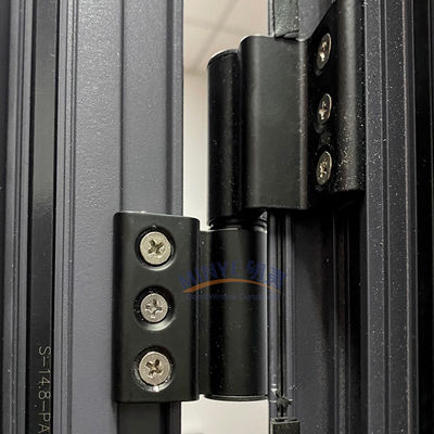 Porte à toit en aluminium de conception moderne pour applications extérieures