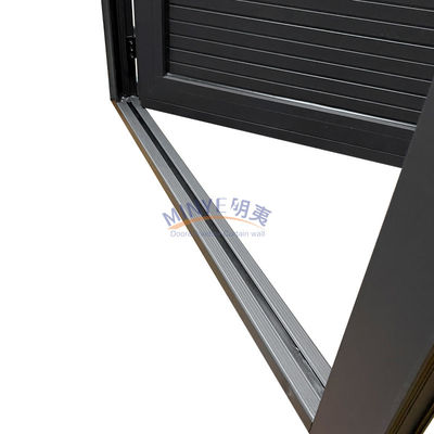 Porte à toit en aluminium de conception moderne pour applications extérieures