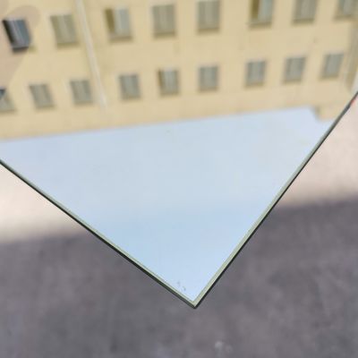 Verre trempé personnalisé de style ouvert fixe pour porte coulissante en verre double double triple