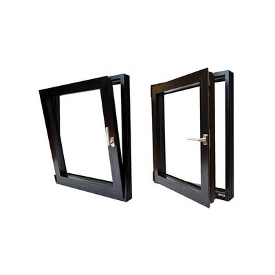 Écran en fibre de verre Réseau de cadre en alliage d'aluminium Tilt-turn Tilt And Turn Casement fenêtre