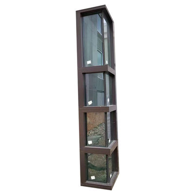 Fenêtre fixe insonorisée de style moderne simple avec cadre résistant aux ouragans et verre trempé