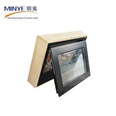 fenêtre de doublure en aluminium à chaîne de chaîne américaine avec système d'étanchéité EPDM