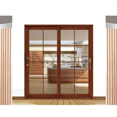 Profiles en aluminium étanches et insonorisés 3 portes coulissantes pour garde-robe