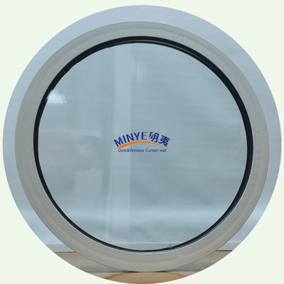 Fenêtre fixe en alliage d'aluminium de haute sécurité avec grand panneau de verre et ouverture horizontale