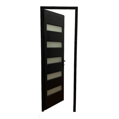 Porte en aluminium de taille personnalisée pour l'isolation thermique dans la salle de bain