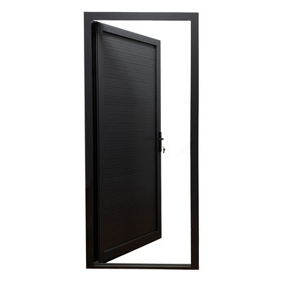 Porte à carénage en aluminium avec longue durée de vie et conception de volets insonorisés