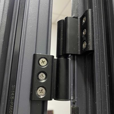 Porte à carénage en aluminium avec longue durée de vie et conception de volets insonorisés