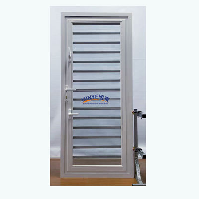 Protection contre les tempêtes extérieures volets d'aluminium Matériau principal Aluminium pour porte en verre