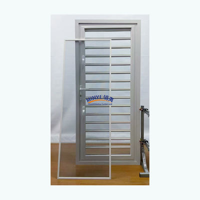 Protection contre les tempêtes extérieures volets d'aluminium Matériau principal Aluminium pour porte en verre