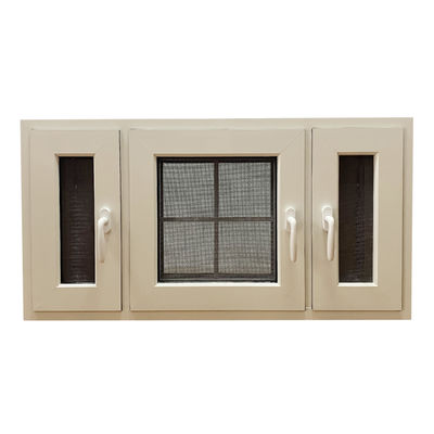 Fenêtres en aluminium à double vitrage avec verre trempé et conception personnalisable