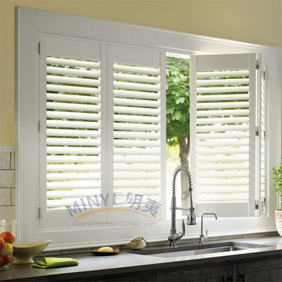 Fermeture isolante thermique personnalisée fenêtres en aluminium avec taille personnalisée