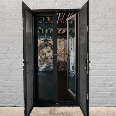 Chinois haut matériel Villa portes en verre français avec isolation acoustique et verre durci