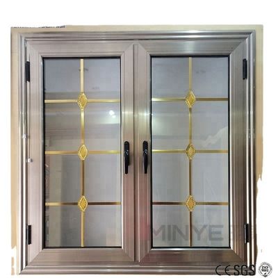 Casement en aluminium à double vitrage personnalisable