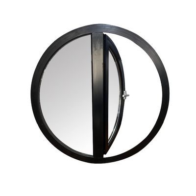Des fenêtres en aluminium rond de luxe avec Vision Lite et système d'étanchéité EPDM