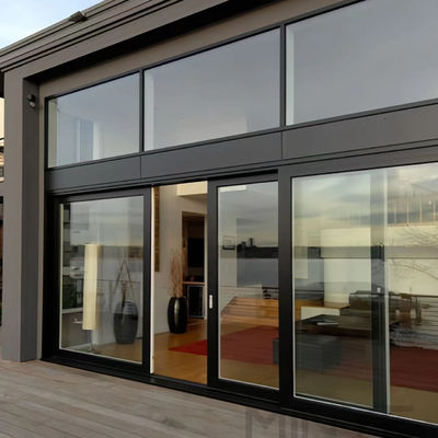 Porte coulissante de patio en alliage d'aluminium et 21 ans d'expérience