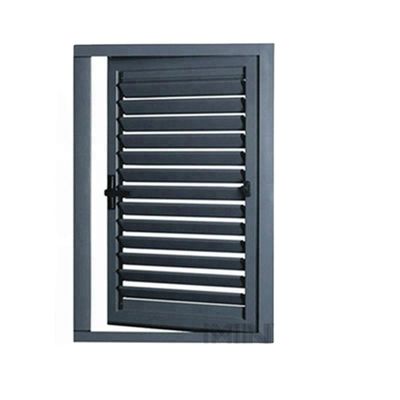 fenêtres en alliage d'aluminium claire/gris/bleu/vert/brun personnalisées avec double vitrage
