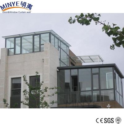 Veranda en verre d'aluminium personnalisé jardin d'hiver salle solaire pour économiser l'énergie serre