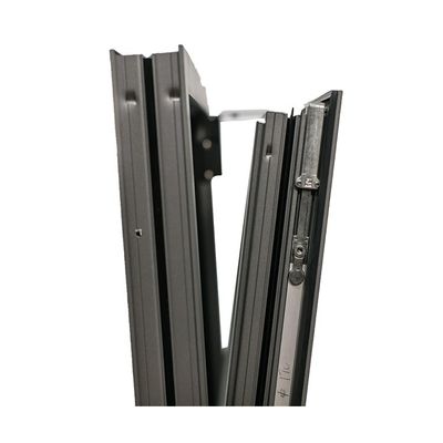 Fenêtre en aluminium avec volets à double vitrage et style de design moderne