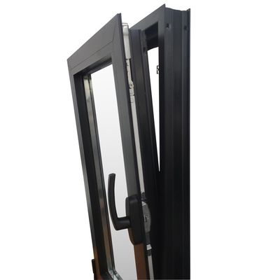 Design moderne style thermique Break Tilt-Turn Tilt Et tourner fenêtre en aluminium