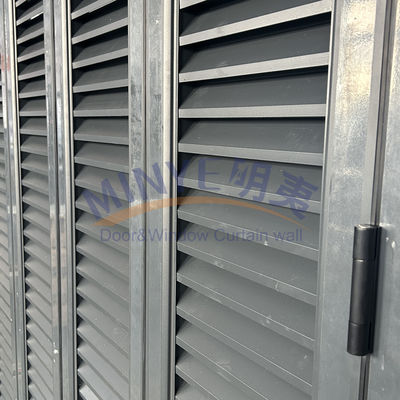 Énergie verticale en aluminium Bifold Patio Porte en verre pliable Fonction extérieure étanche au vent