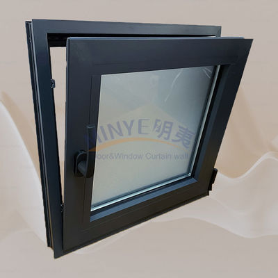 Grilles de conception spéciale dans le verre rupture thermique à double sens fenêtre de casement ouverte inclinaison-tour