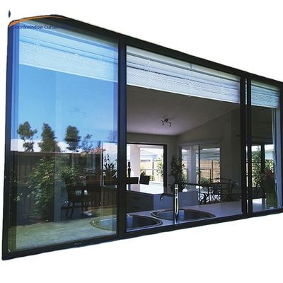 Isolement acoustique et thermique Chinois haut matériel portes coulissantes en aluminium pour les appartements