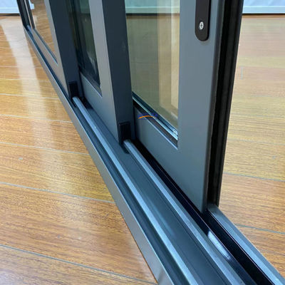 Salle de séjour, fenêtre coulissante en aluminium avec certificat ISO9001 CE