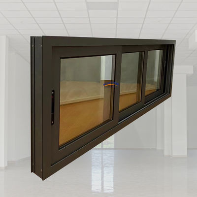 Salle de séjour, fenêtre coulissante en aluminium avec certificat ISO9001 CE