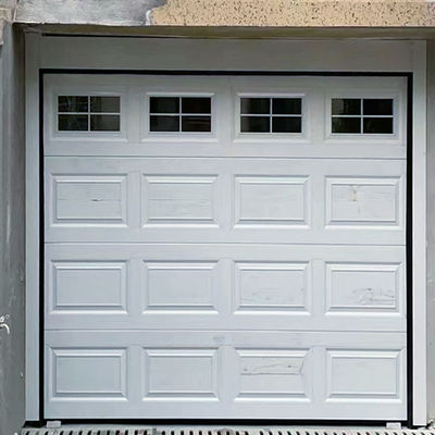 Porte de garage en aluminium de style moderne pour la durabilité et la fiabilité
