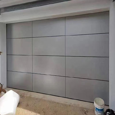 Porte de garage en aluminium de style moderne pour la durabilité et la fiabilité