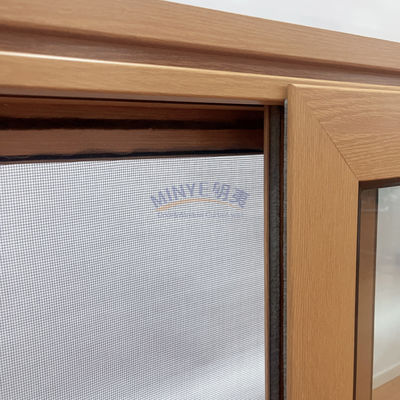 Fenêtre en verre coulissant à ouverture horizontale pour une taille personnalisée à la maison et au bureau