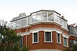 Profitez de l'extérieur dans le confort avec la chambre solaire Glass House Aluminium Alloy Matériel cadre