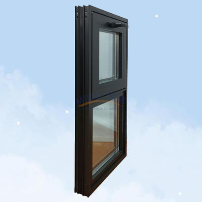 La fenêtre inclinée de style swing open est le choix idéal pour une meilleure ventilation et une meilleure esthétique