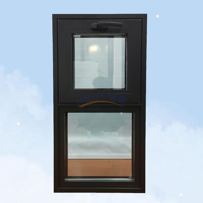La fenêtre inclinée de style swing open est le choix idéal pour une meilleure ventilation et une meilleure esthétique