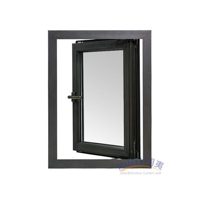 1Épaisseur de profil de.4 mm Casement de fenêtre Design durable et fonctionnel pour le supermarché