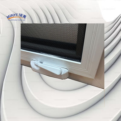fenêtre en aluminium à décapage thermique avec écran détachable et conception double couleur