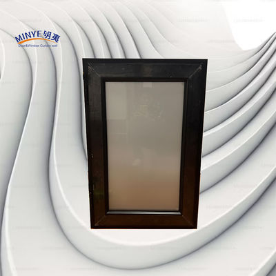 fenêtre en aluminium à décapage thermique avec écran détachable et conception double couleur