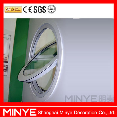 Design moderne Double verre trempé Circulaire rond Casement fenêtres avec grilles de fenêtre