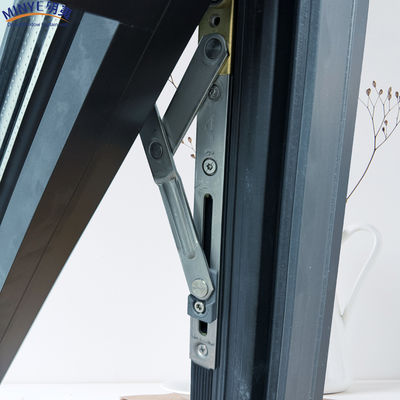 Fonction étanche à l'air Personnalisé Modern Double Vitre auvents fenêtres balancer ouverture verticale