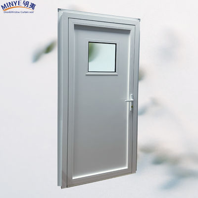 Porte d'entrée d'aluminium de couleur personnalisée pour la maison ou l'entreprise à l'intérieur de la villa de jardin