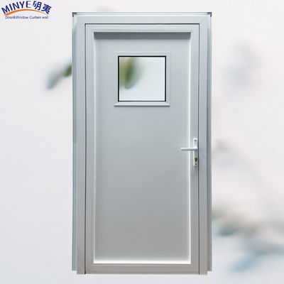 Porte d'entrée d'aluminium de couleur personnalisée pour la maison ou l'entreprise à l'intérieur de la villa de jardin