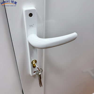 Porte d'entrée d'aluminium de couleur personnalisée pour la maison ou l'entreprise à l'intérieur de la villa de jardin