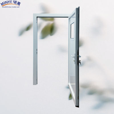 Porte d'entrée d'aluminium de couleur personnalisée pour la maison ou l'entreprise à l'intérieur de la villa de jardin