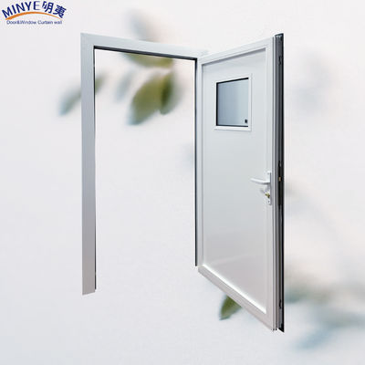Porte d'entrée d'aluminium de couleur personnalisée pour la maison ou l'entreprise à l'intérieur de la villa de jardin