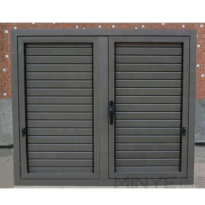 Écran pliable Louvre Volets en aluminium non thermiquement rompus