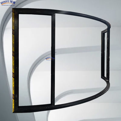Porte coulissante laminée trempée française pour maison moderne