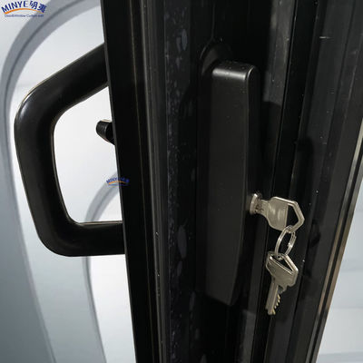 Porte coulissante laminée trempée française pour maison moderne