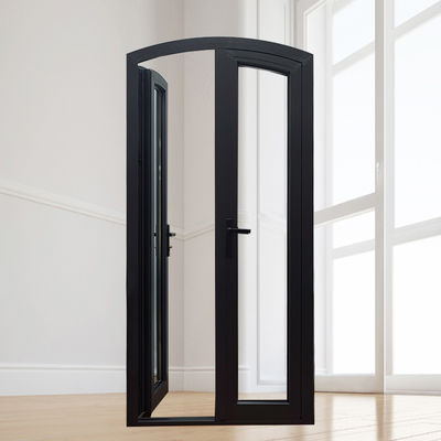 Couleur personnalisée Porte de coffrage d'entrée avant pour la maison et le commerce en alliage d'aluminium